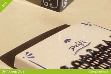 Delft deep Blue 20 stuks